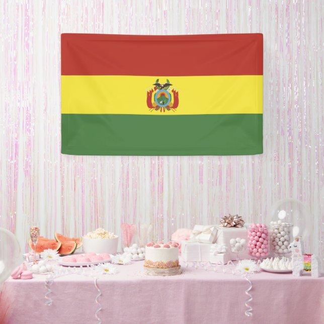 Banderoles Drapeau de la Bolivie (Fête)