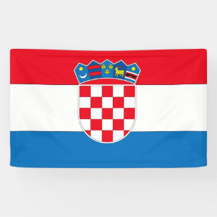 Banderoles Drapeau de la Croatie