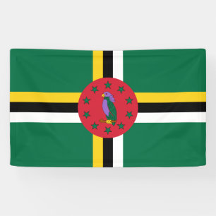 Banderoles Drapeau de la Dominique
