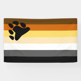 Banderoles Drapeau de la Fraternité des ours gays