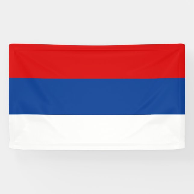 Banderoles Drapeau de la Republika Srpska (Horizontal)
