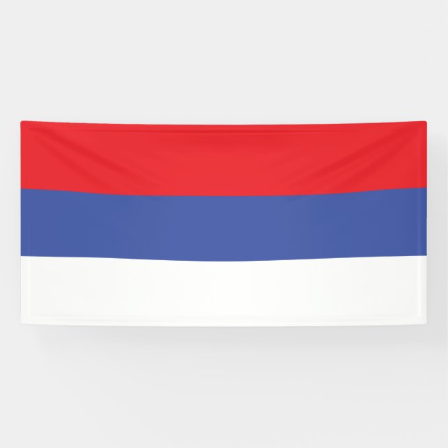 Banderoles Drapeau de la Republika Srpska (Horizontal)