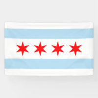 Drapeau de la ville de Chicago (Illinois)