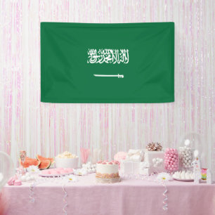 Banderoles Drapeau de l'Arabie saoudite
