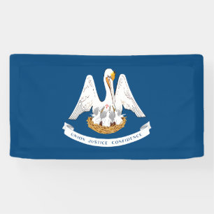 Banderoles Drapeau de l'État de Louisiane