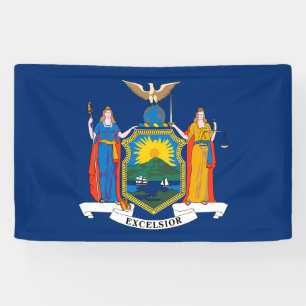 Banderoles Drapeau de l'État de New York