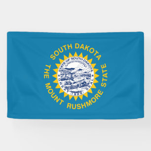 Banderoles Drapeau de l'État du Dakota du Sud
