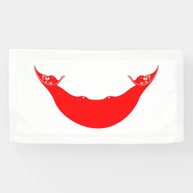 Banderoles Drapeau de l'île de Pâques (Horizontal)