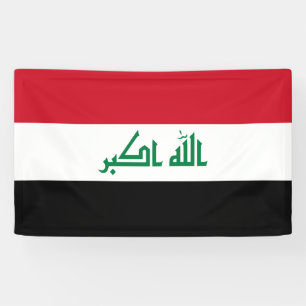 Banderoles Drapeau de l'Irak