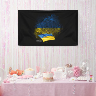 Banderoles Drapeau de l'Ukraine
