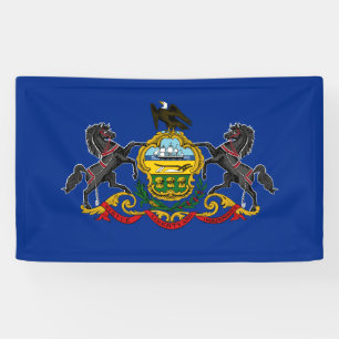 Banderoles Drapeau de Pennsylvanie