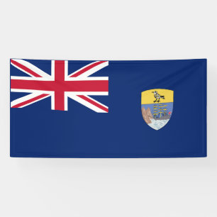 Banderoles Drapeau de Sainte-Hélène
