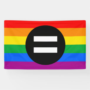 Banderoles Drapeau des droits gays