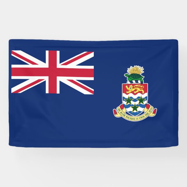 Banderoles Drapeau des îles Caïmans (Horizontal)