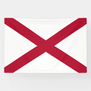 Banderoles Drapeau d'État de l'Alabama