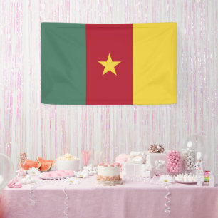 Banderoles drapeau du Cameroun