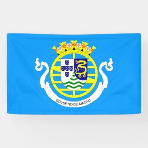 Banderoles Drapeau du Gouvernement portugais de Macao (1976-1