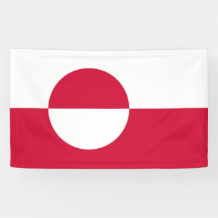 Banderoles Drapeau du Groenland