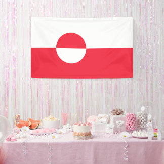 Banderoles Drapeau du Groenland