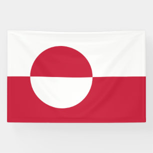 Banderoles Drapeau du Groenland