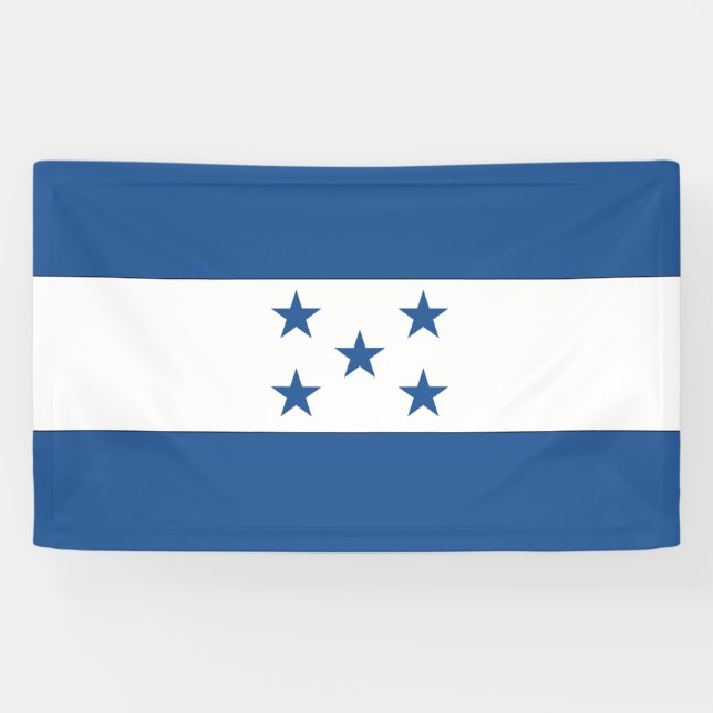 Banderoles Drapeau du Honduras (Horizontal)