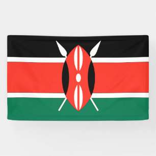 Banderoles Drapeau du Kenya