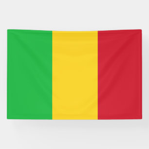 Banderoles Drapeau du Mali