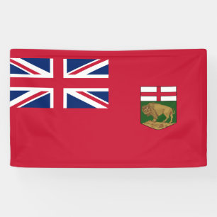 Banderoles Drapeau du Manitoba