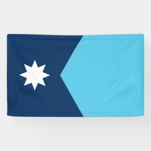 Banderoles drapeau du nouvel État du Minnesota symbole USA Am