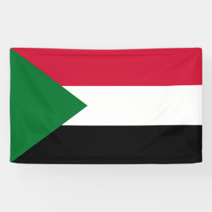 Banderoles Drapeau du Soudan