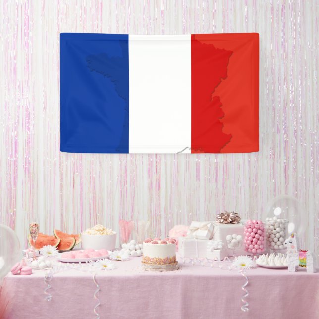 Banderoles drapeau français (Fête)