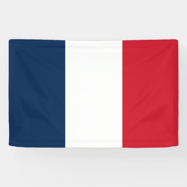 Banderoles Drapeau français (Horizontal)