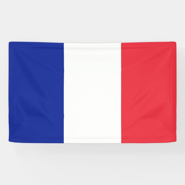 Banderoles Drapeau France Tricolore (Horizontal)