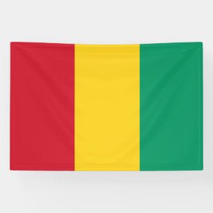 Banderoles Drapeau Guinée