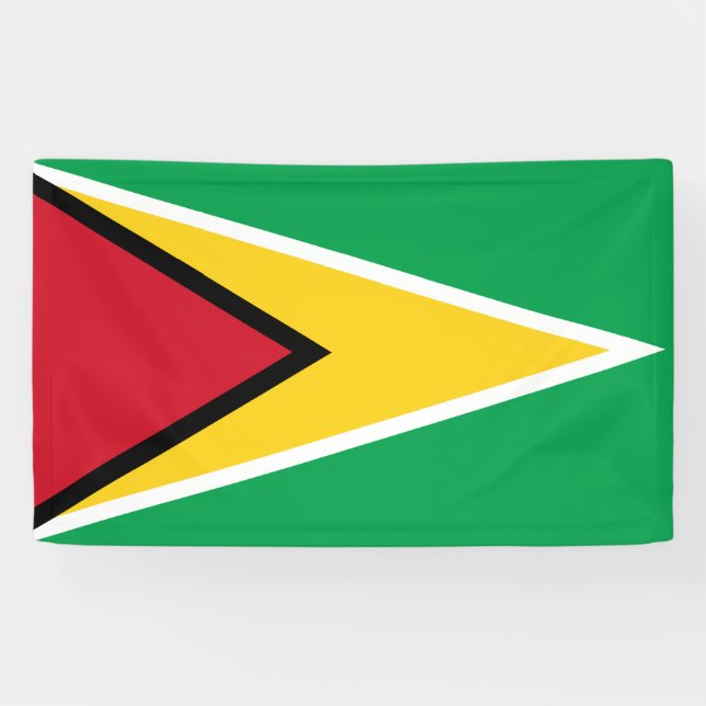Banderoles Drapeau Guyana (Horizontal)