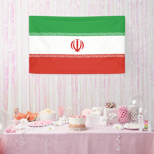 Banderoles Drapeau iranien (Fête)