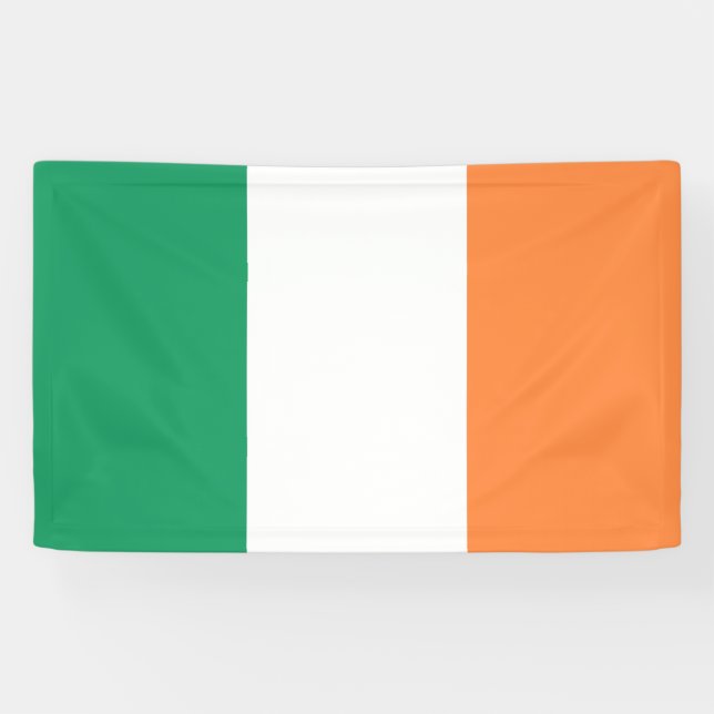Banderoles Drapeau irlandais (Horizontal)