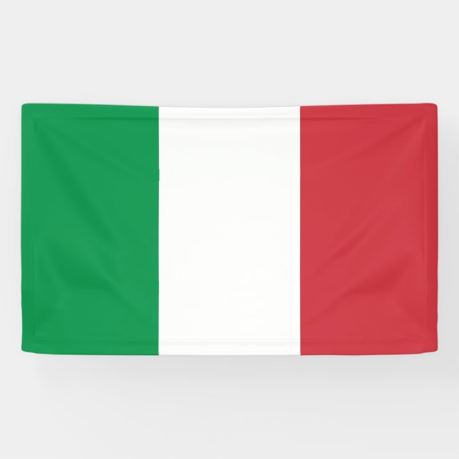 Banderoles Drapeau italien (Italie) (Horizontal)