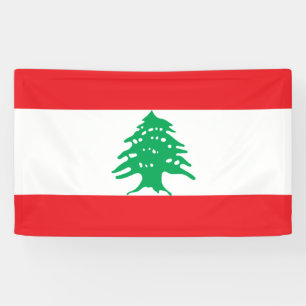 Banderoles Drapeau libanais (Drapeau libanais)