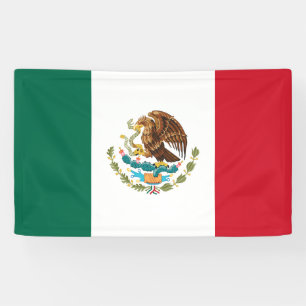 Banderoles Drapeau mexicain - Drapeau du Mexique