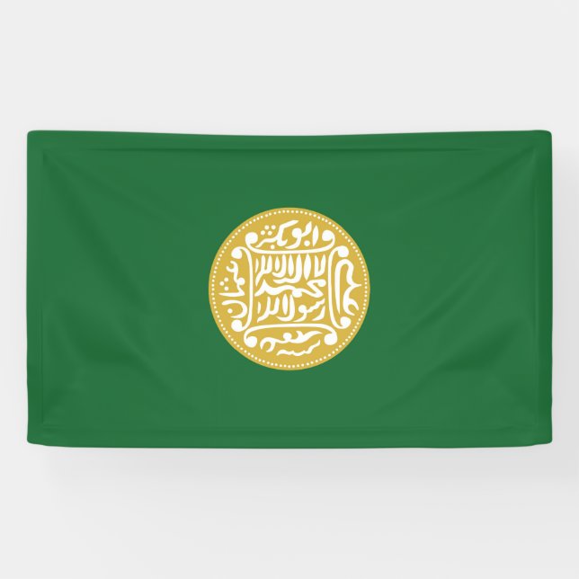 Banderoles Drapeau musulman des Rohingya (Horizontal)