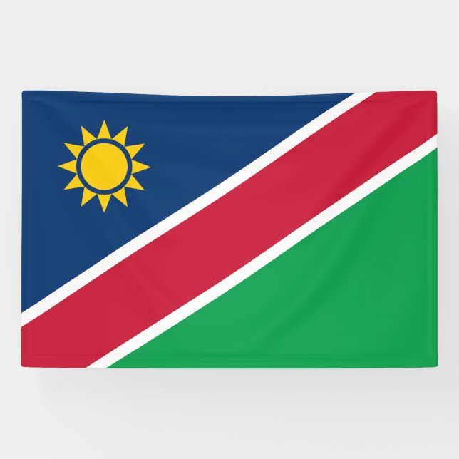 Banderoles Drapeau Namibie (Horizontal)