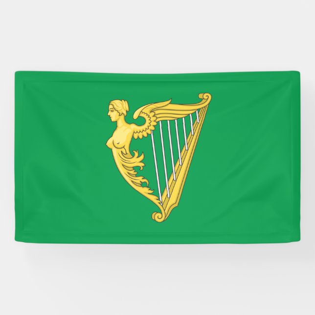 Banderoles Drapeau républicain irlandais (Horizontal)