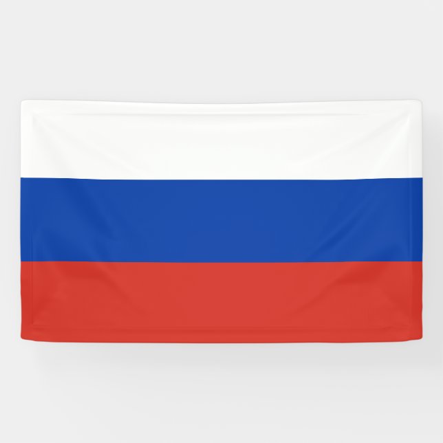 Banderoles Drapeau russe (Russie) (Horizontal)