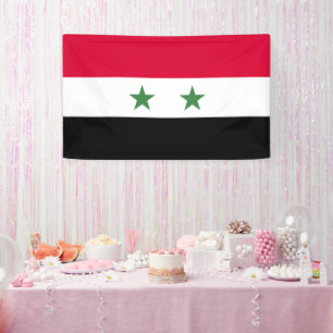 Banderoles Drapeau syrien