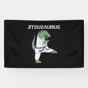 Banderoles Drôle Jujitsu, T-Rex Jiu Jitsu Cadeaux de ceinture
