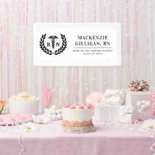 Banderoles École de soins infirmiers de la RN personnalisée É