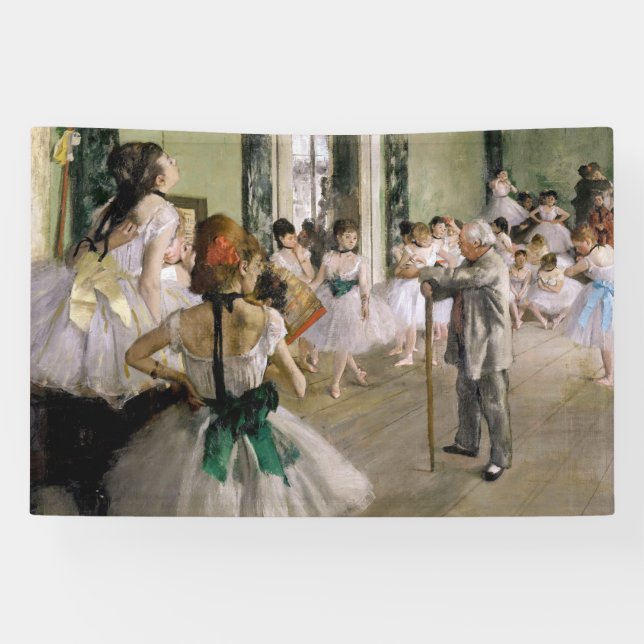 Banderoles Edgar Degas - Classe Danse (Horizontal)