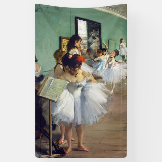 Banderoles Edgar Degas - Classe Danse (Vertical)