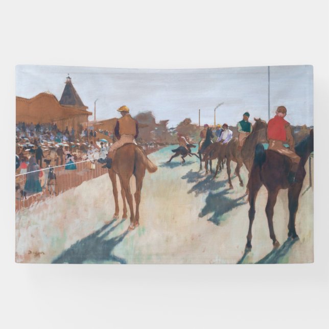 Banderoles Edgar Degas - La Parade (Horizontal)